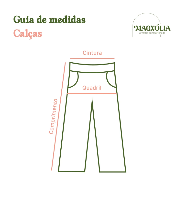 Calça amarelo claro
