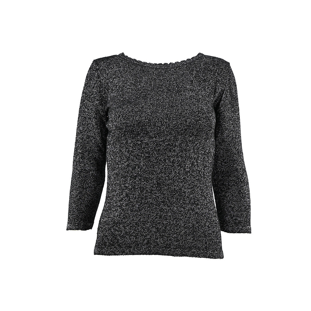 Malha Preta Com Brilho