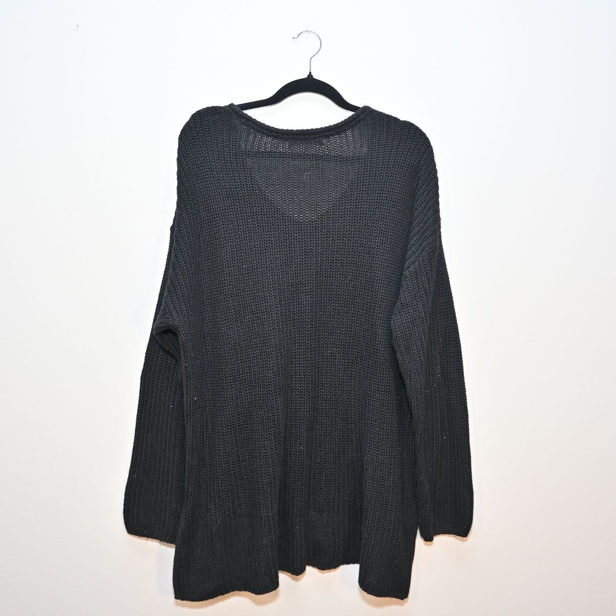 Malha preta oversized