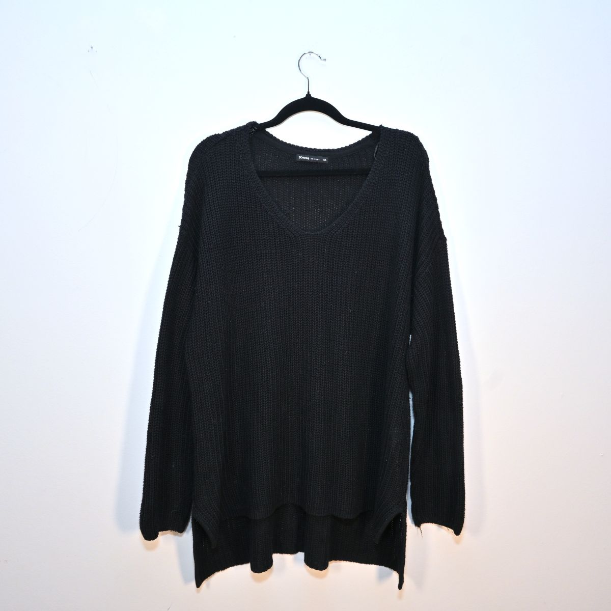 Malha preta oversized