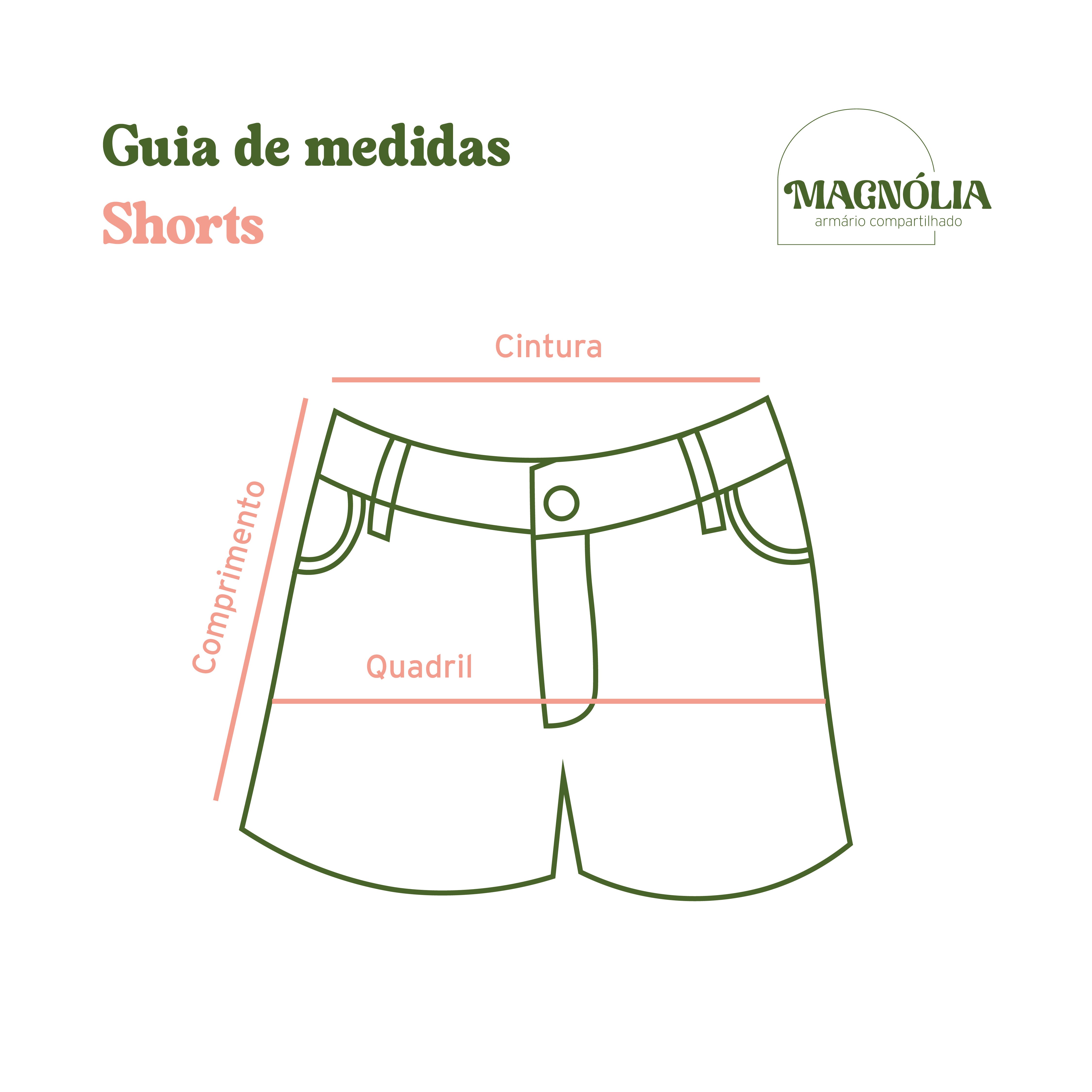 Short Jeans com Bolsos Laterais