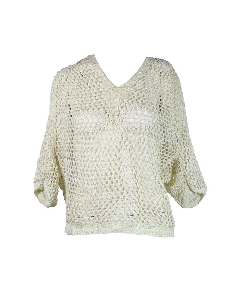 Blusa de Croche Off-white