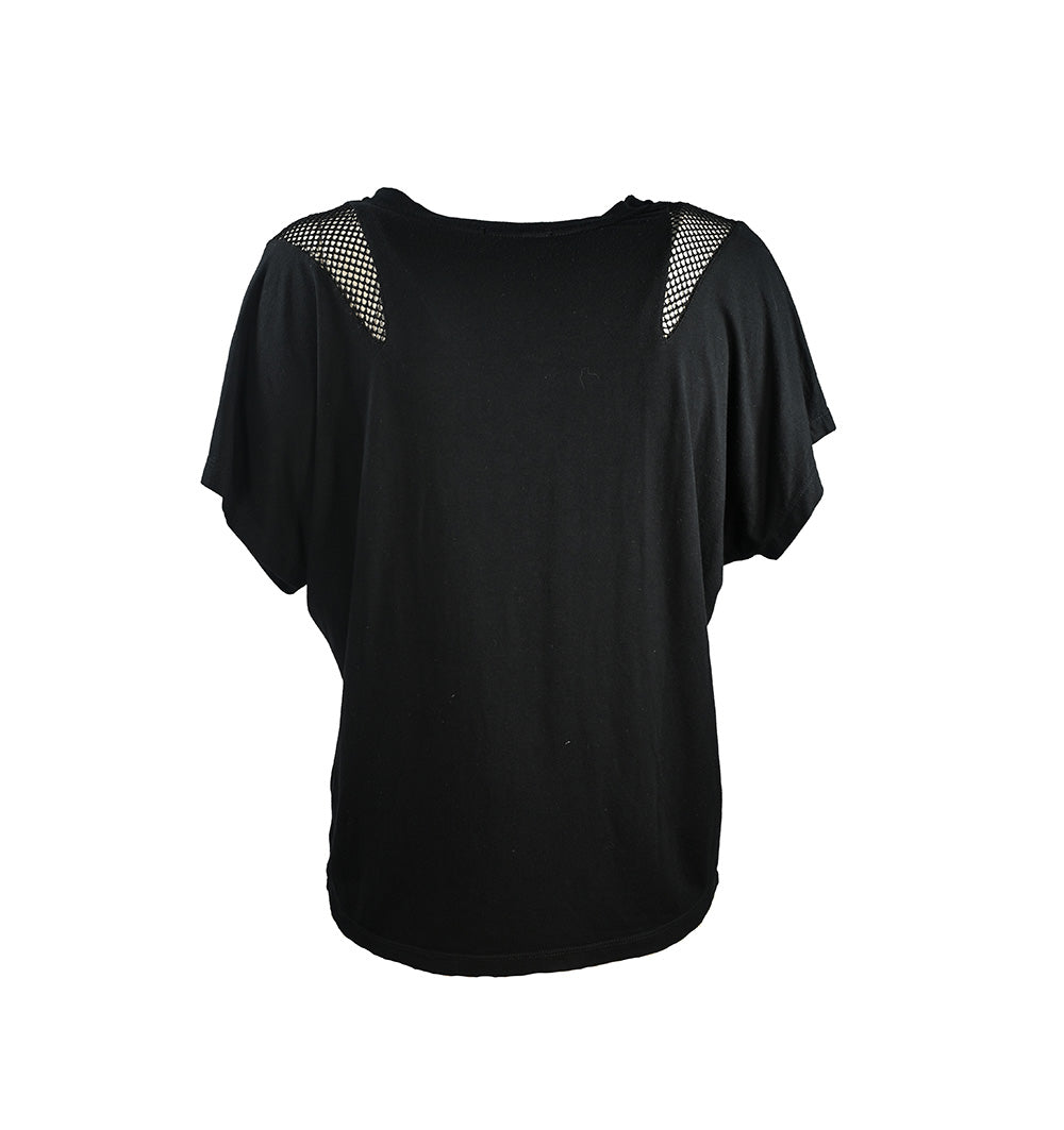 Camiseta preta manga curta