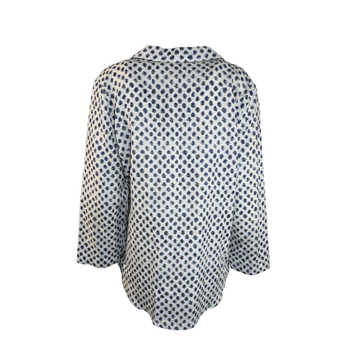 Camisa de linho estampada