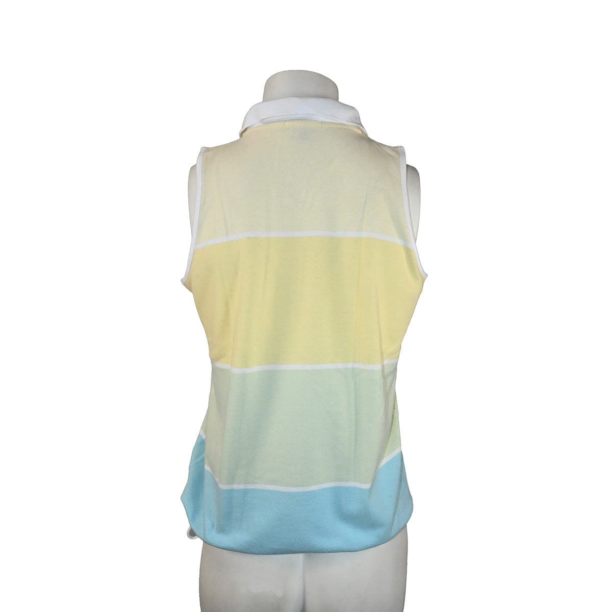 Blusa polo listras coloridas