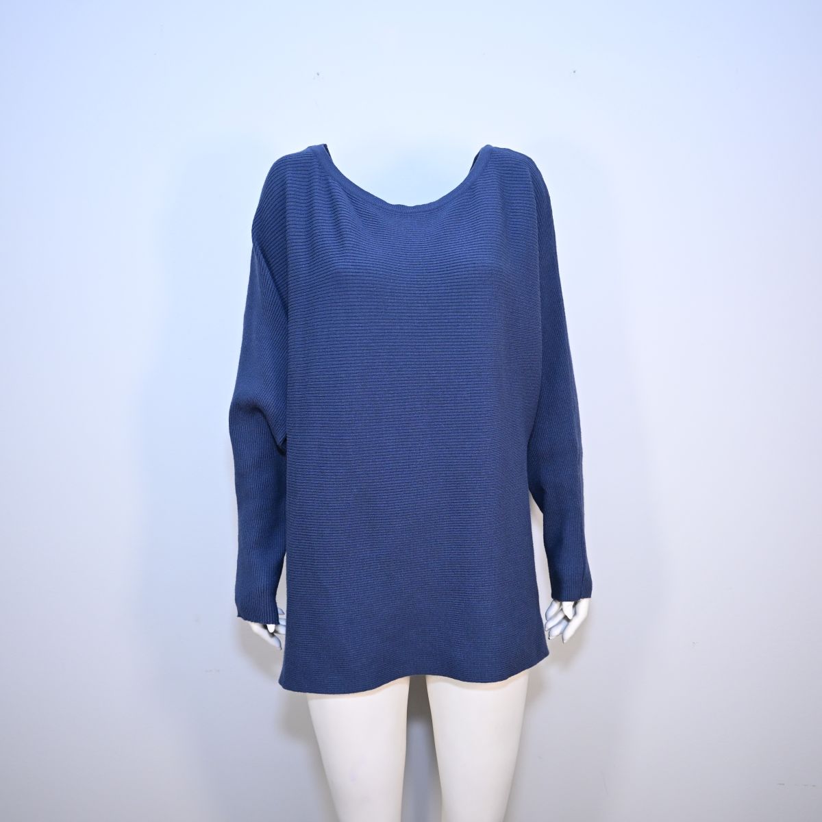 Blusa de malha azul