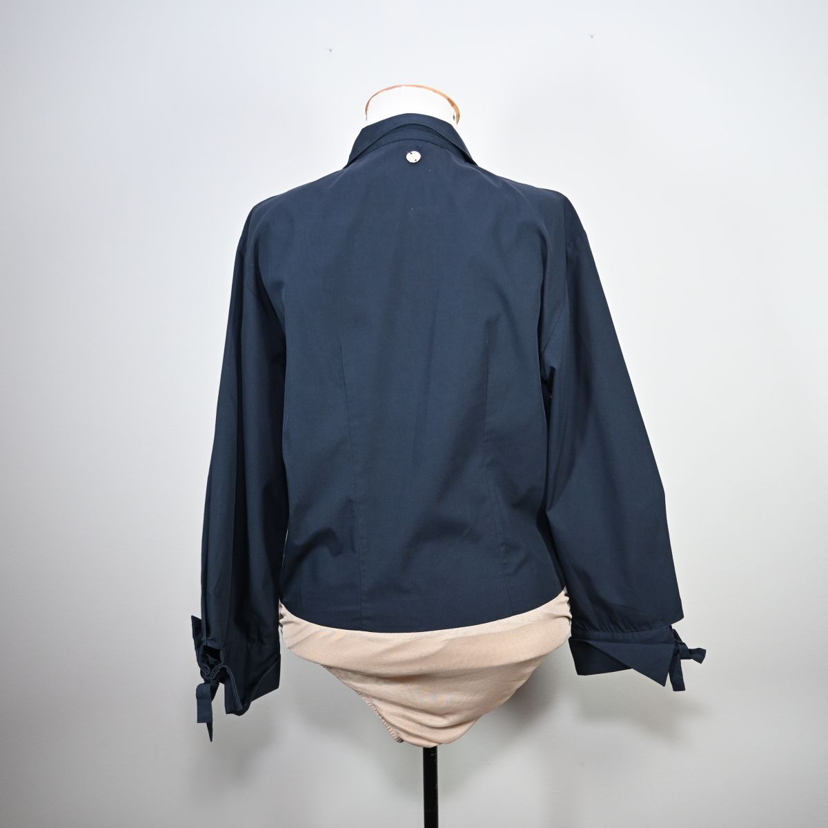 Body camisa azul marinho