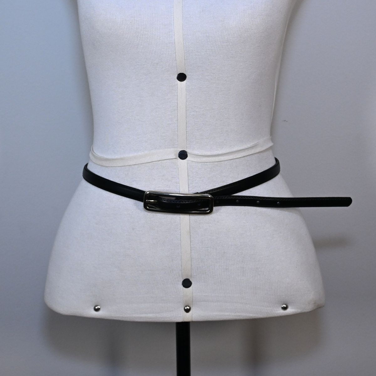 Cinto fino preto