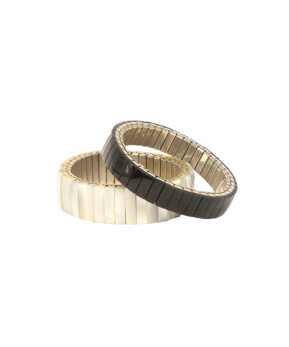 Pulseiras Perolada e Preta