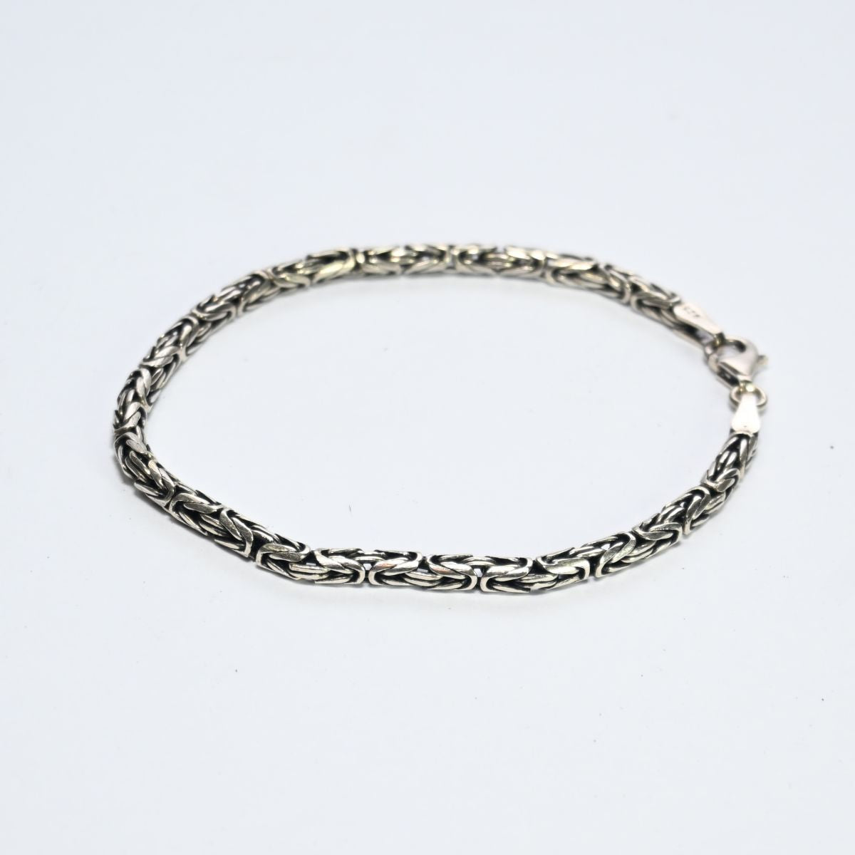 Pulseira de corrente de prata