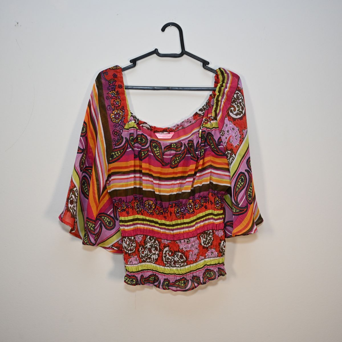 Blusa de praia estampada